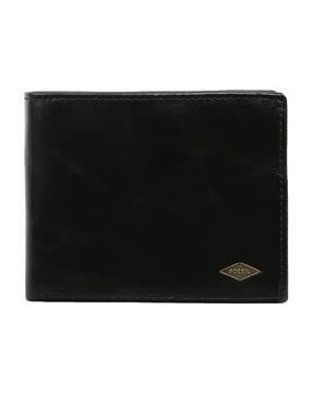 leather bi-fold wallet