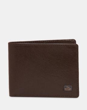 leather bi-folds wallet