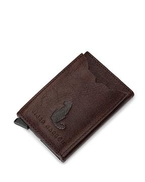 leather card holder