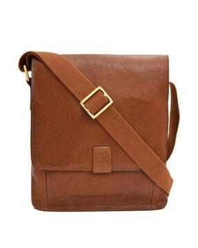 leather crossbody bag with adjustable strap