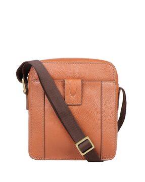 leather crossbody bag with adjustable strap