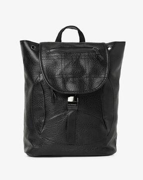 leather everyday backpack