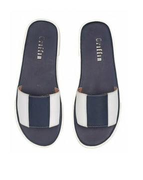 leather flip flops slippers