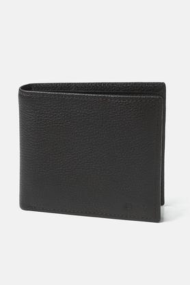 leather mens formal wear wallet - chocolate