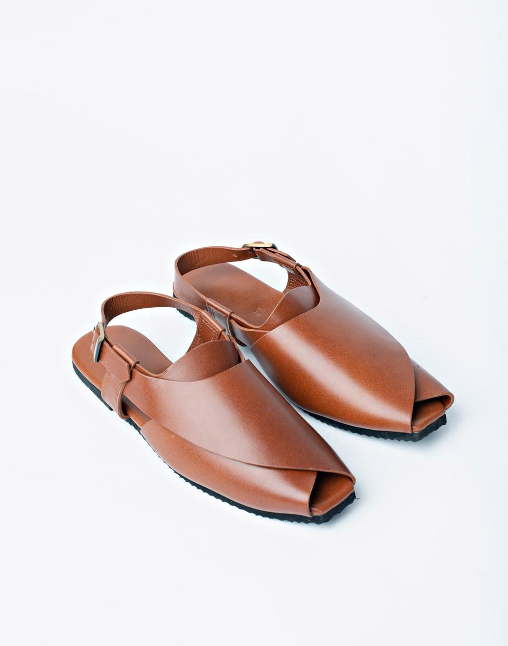 leather peshawari sandal