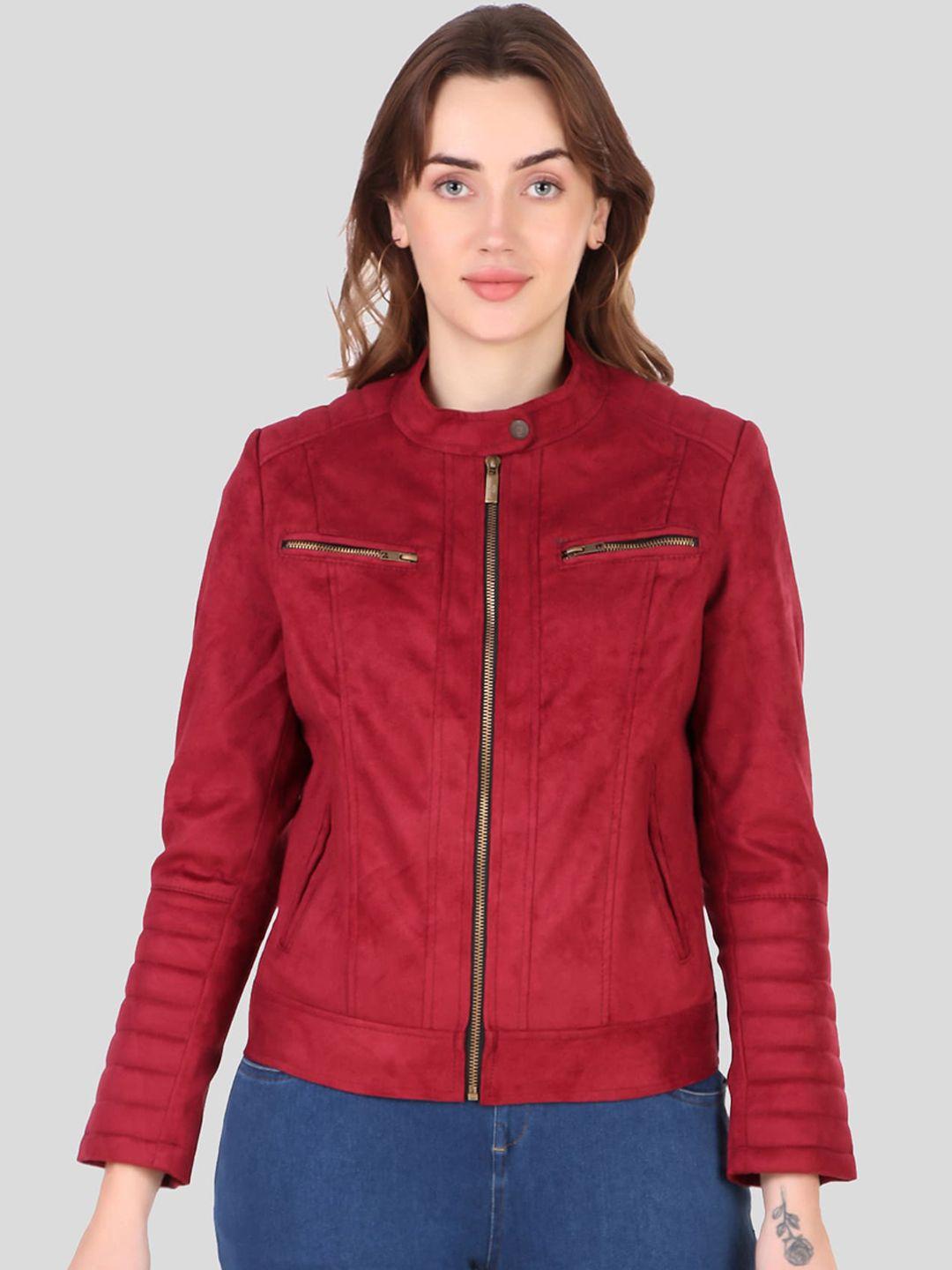 leather retail lightweight biker jacket