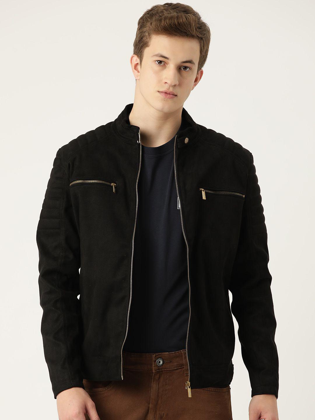 leather retail men suede lightweight biker jacket