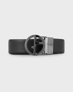 leather reversible belt