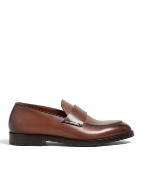 leather torino loafers