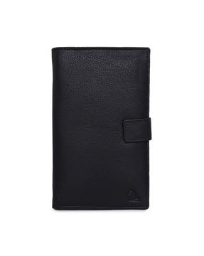 leather travel wallet