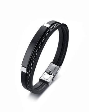 leather wrap bracelet