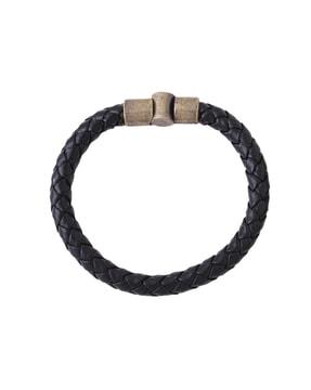 leather wraparound bracelet