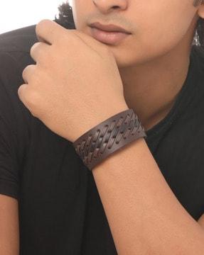 leather wraparound bracelet
