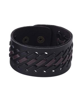 leather wraparound bracelet