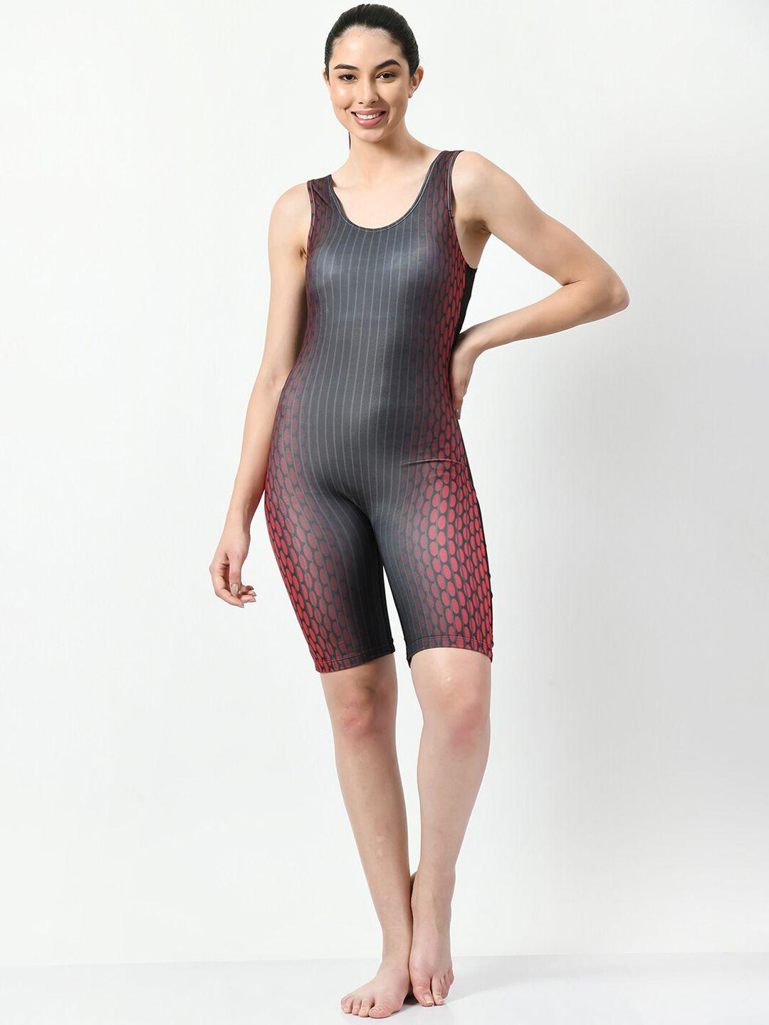 lebami printed padded legsuit