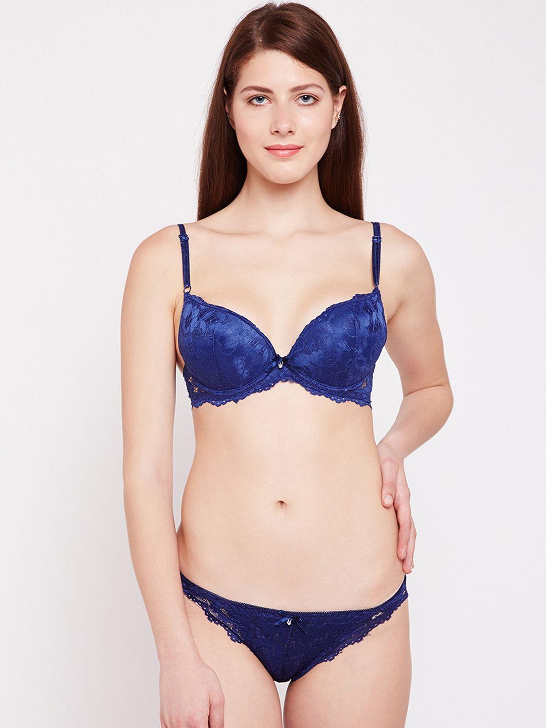 lebami women navy blue lace lingerie set 8855-navy_30