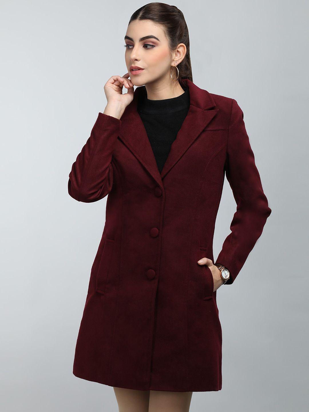 lebork single breasted notched lapel collar overcoat