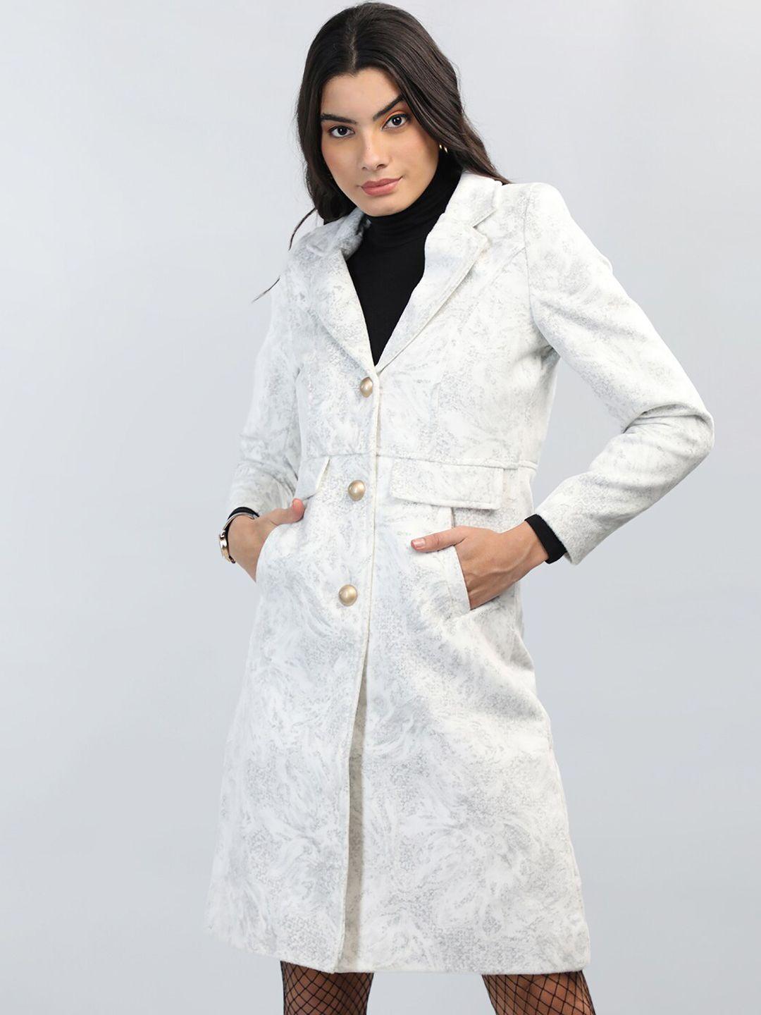 lebork single-breasted overcoat