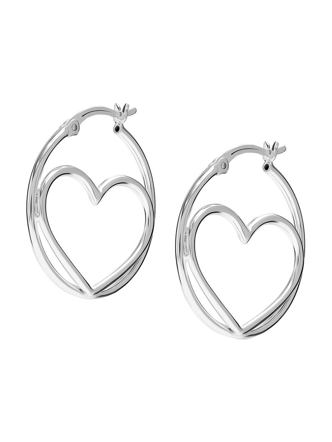 lecalla contemporary hoop earrings