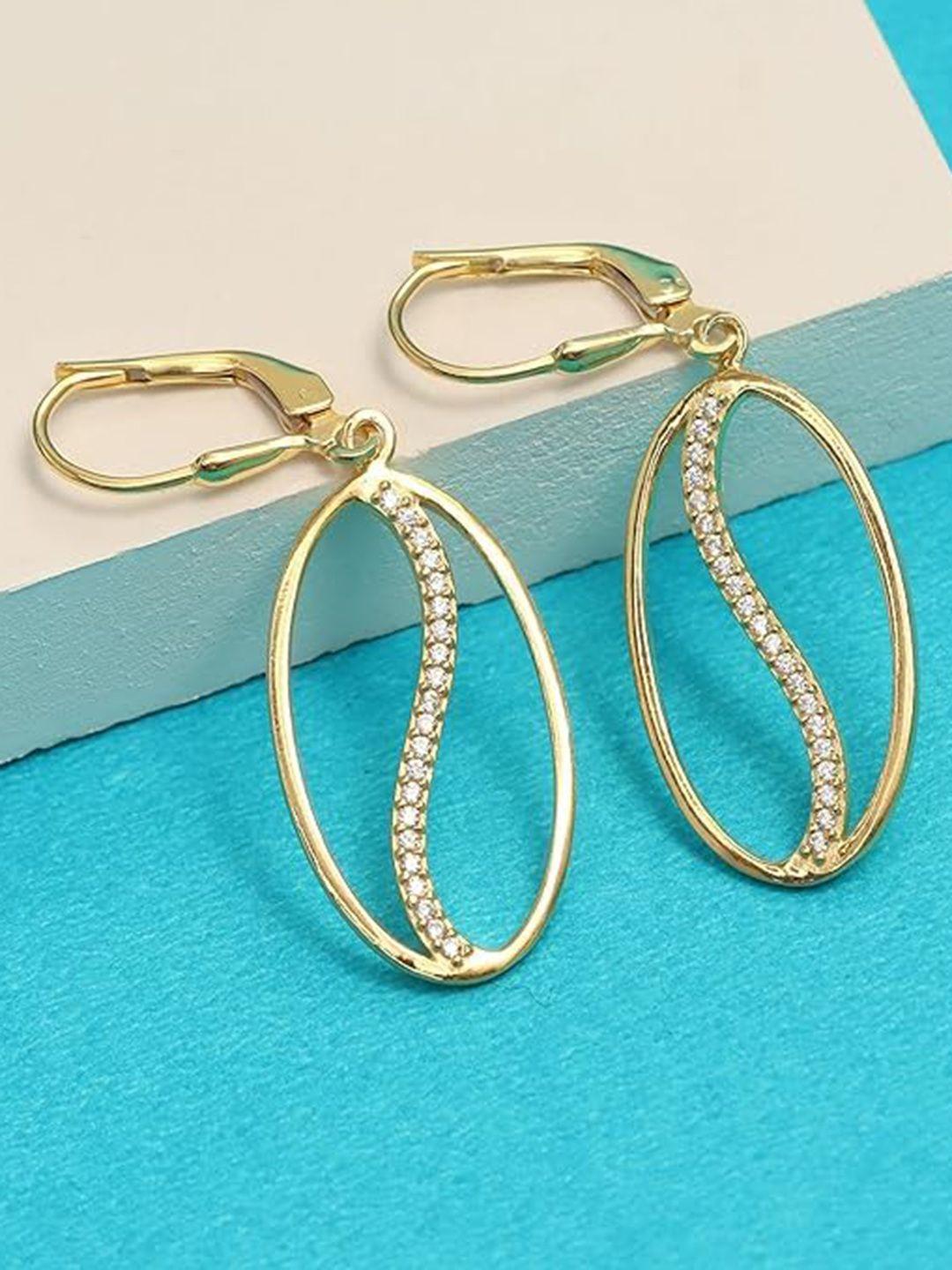 lecalla contemporary hoop earrings
