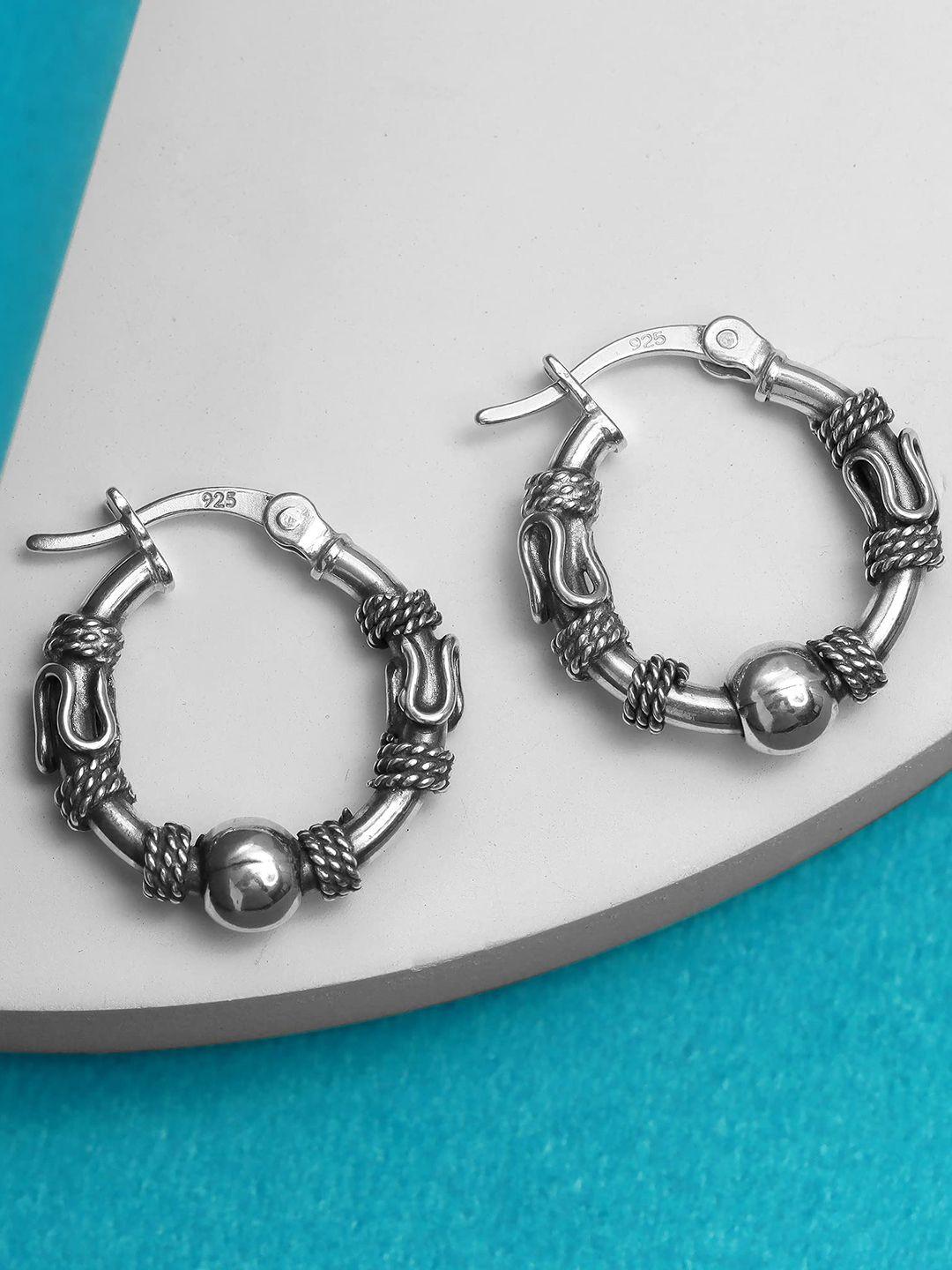 lecalla contemporary hoop earrings