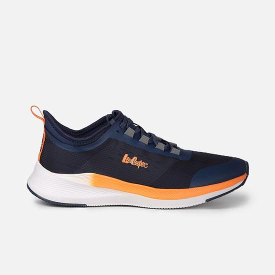 lee cooper men colourblocked lace-up sneakers