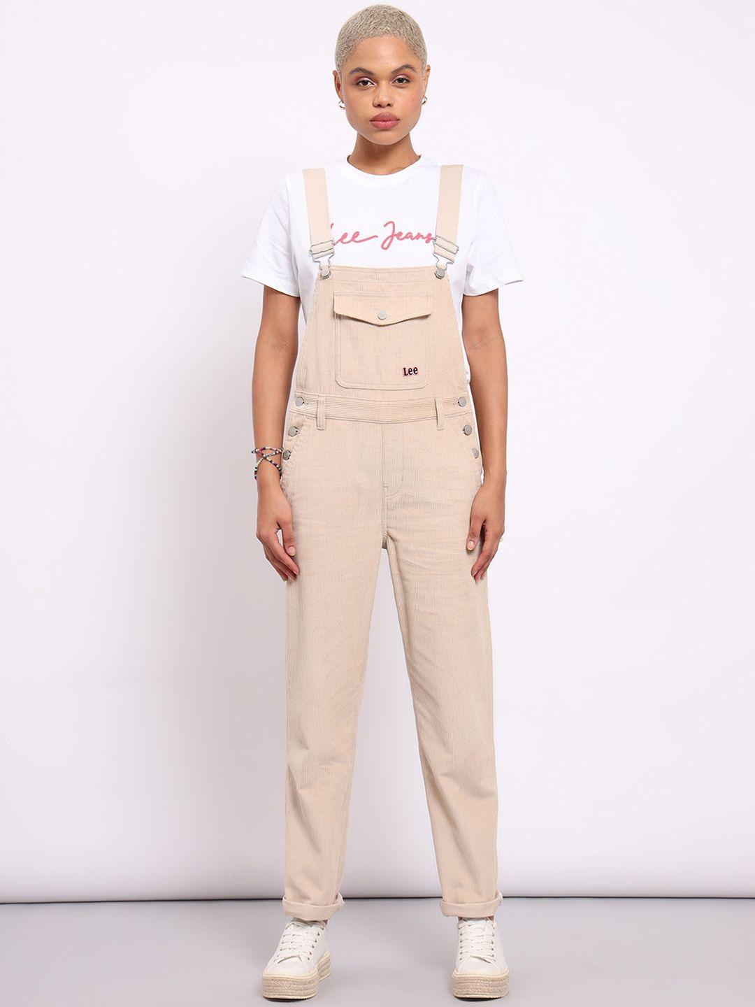 lee cotton dungaree with t-shirt