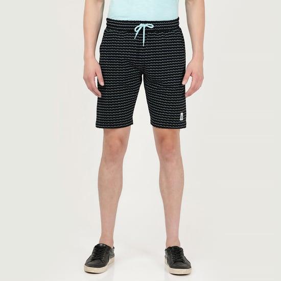 lee men printed slim fit shorts