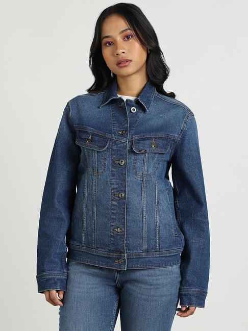 lee blue denim jacket