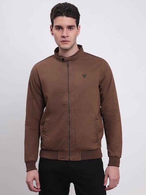 lee brown regular fit jacket