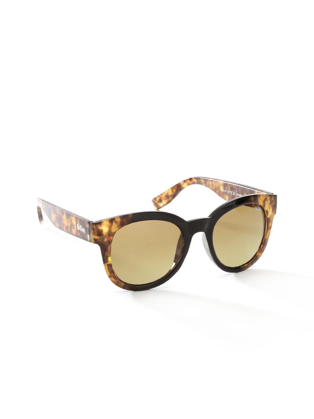 lee cooper women printed oval sunglasses lc9093sxa