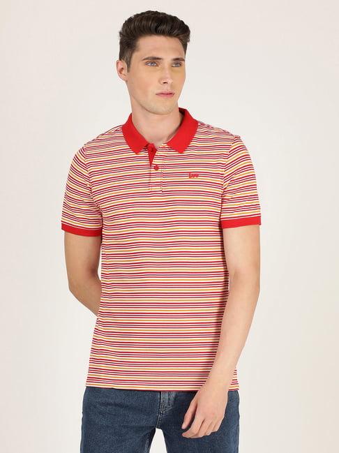 lee multicolor polo t-shirt