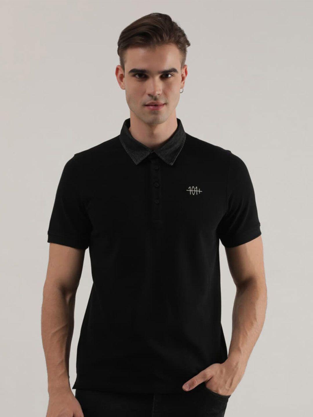 lee polo collar slim fit cotton t-shirt