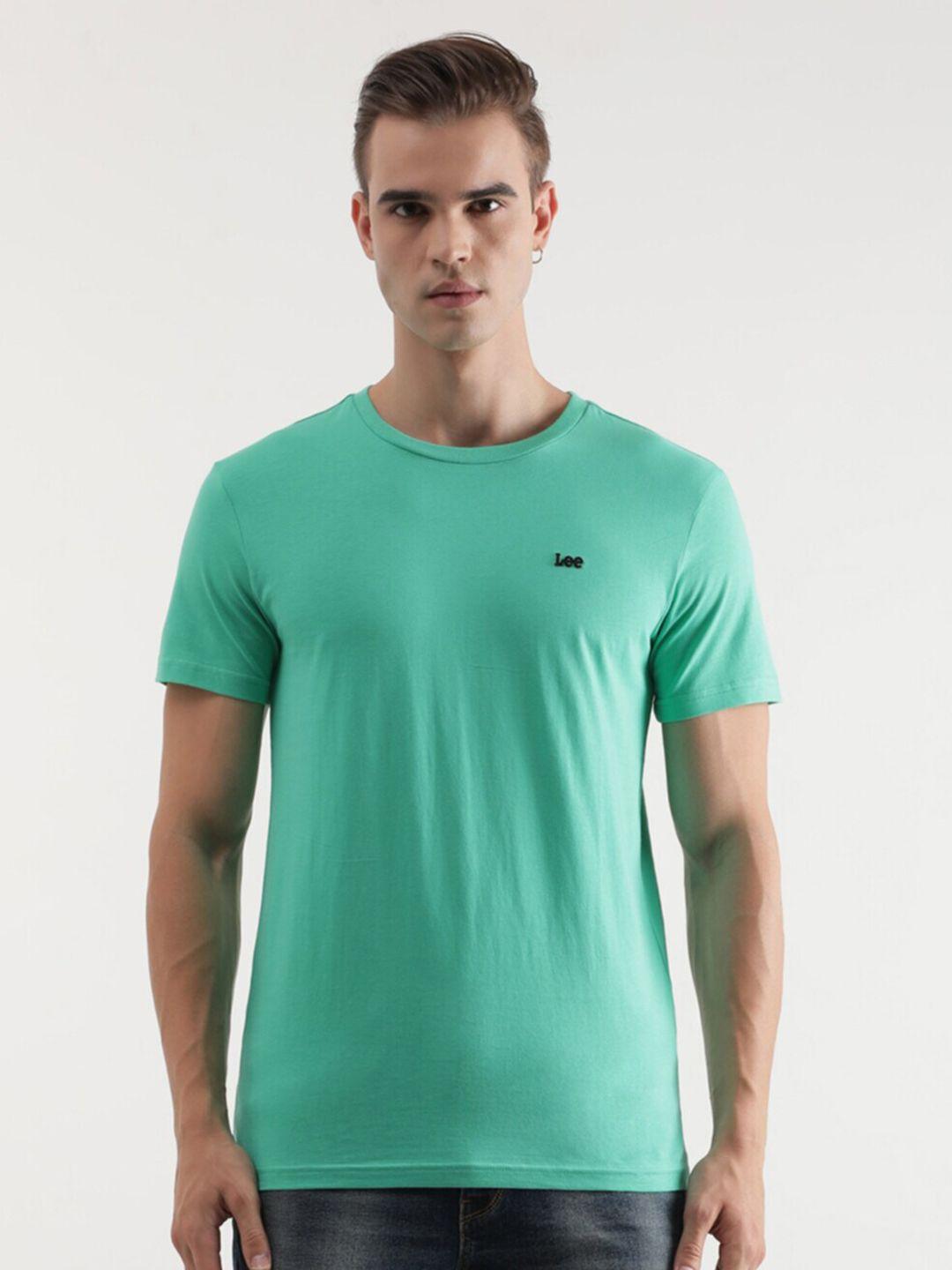 lee slim fit cotton t-shirt