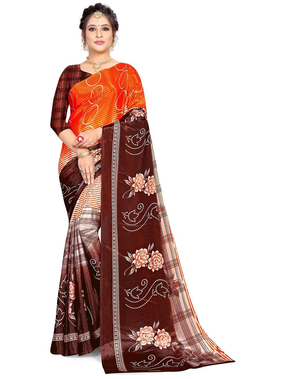 leelavati floral printed saree