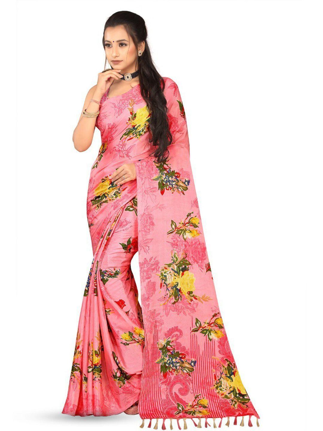 leelavati floral printed saree