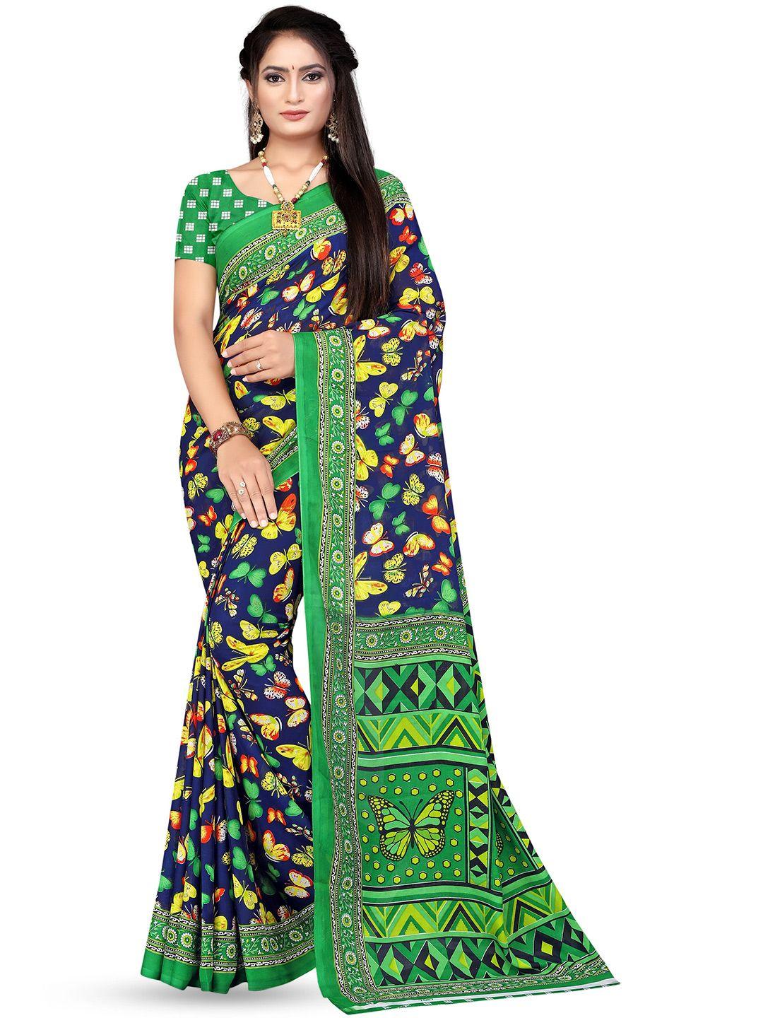 leelavati floral printed saree