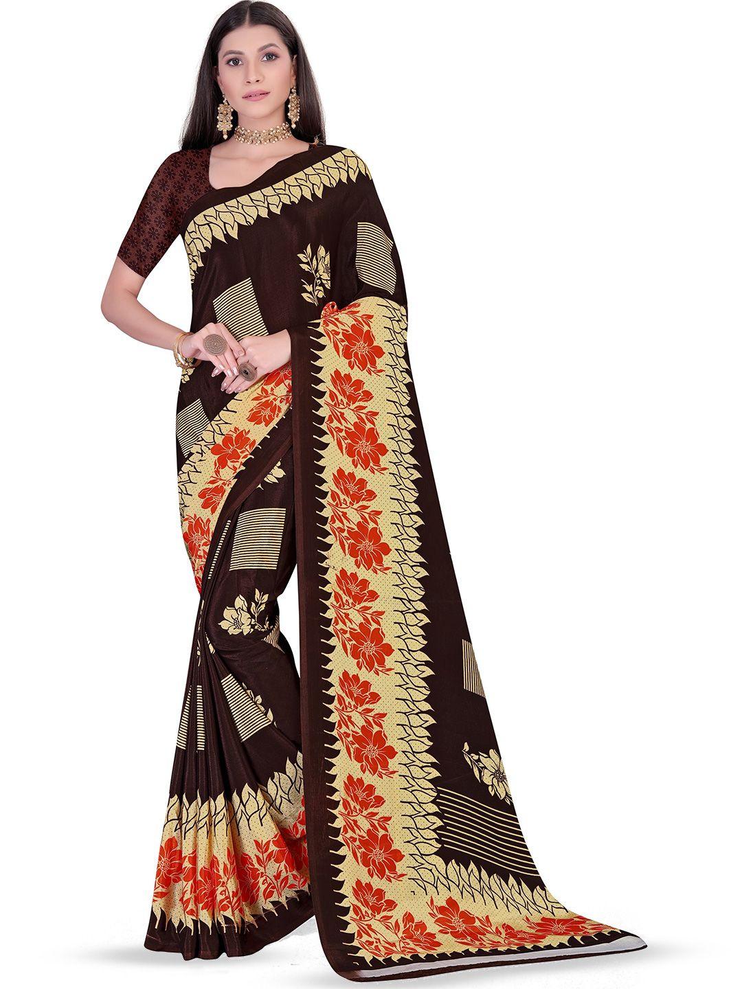 leelavati floral printed saree