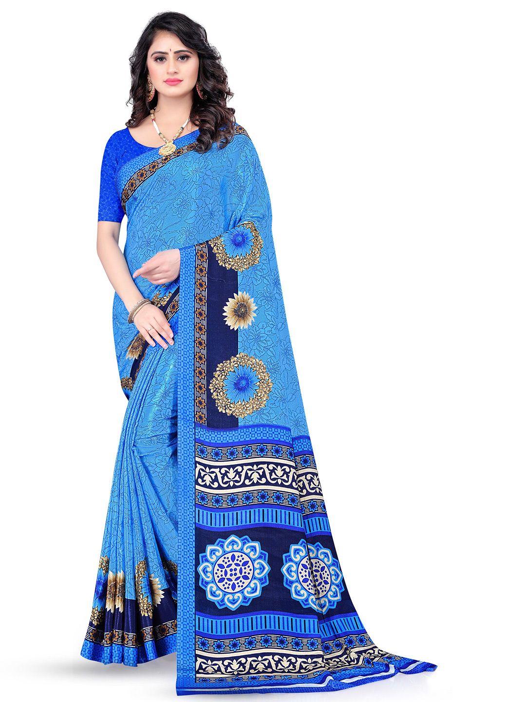 leelavati floral printed saree