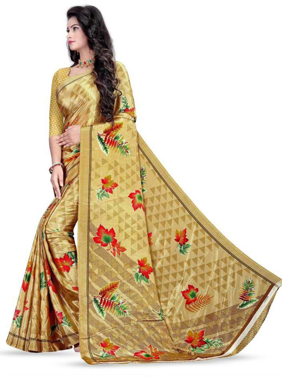 leelavati floral printed saree