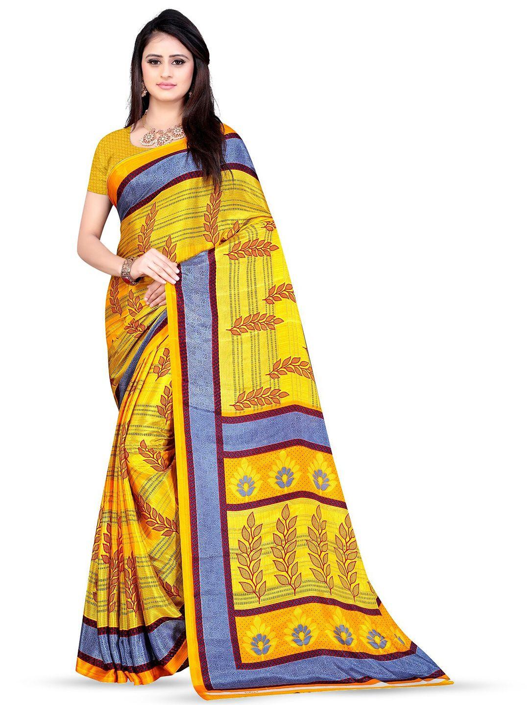 leelavati floral printed saree