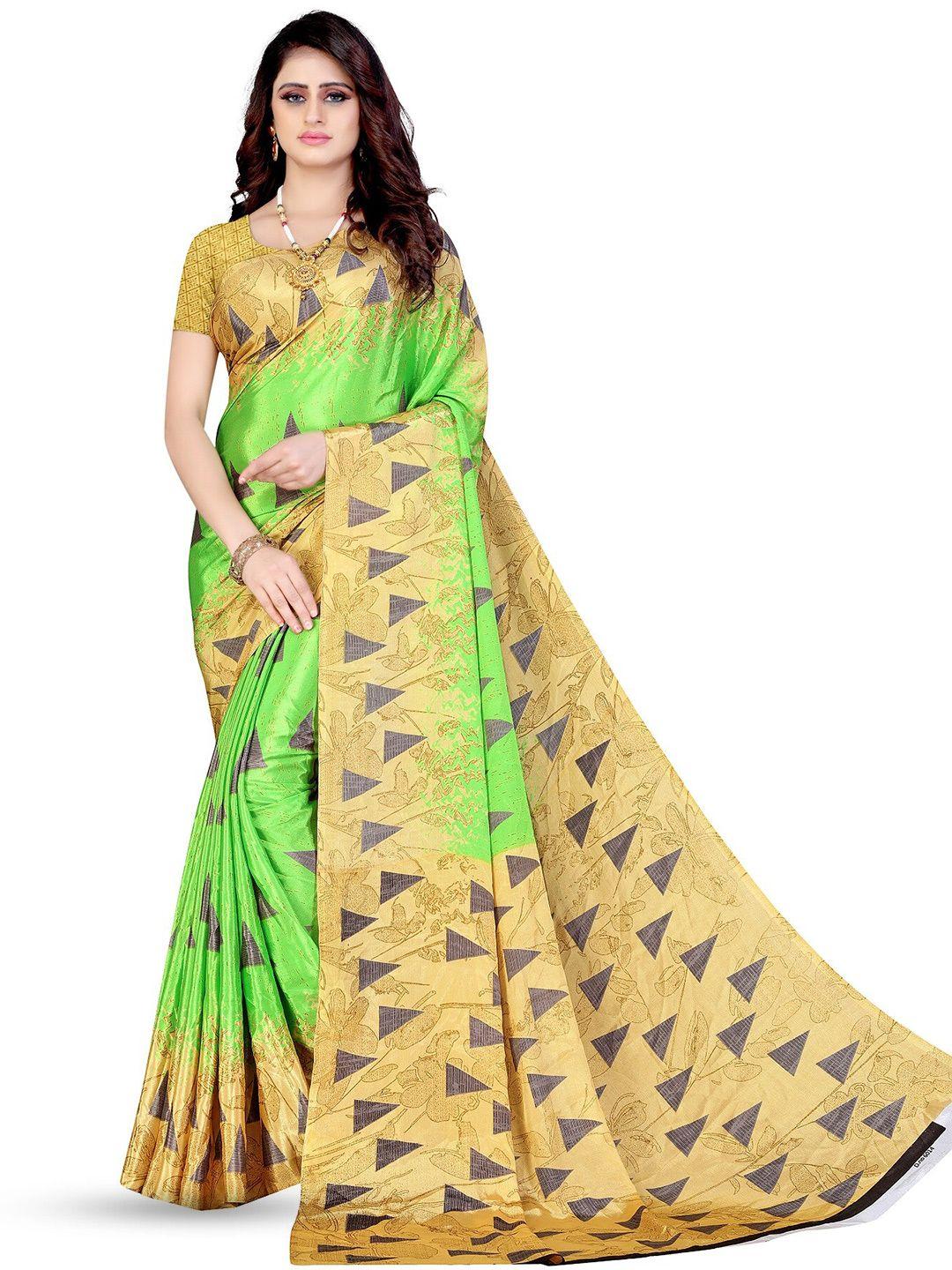 leelavati geometric printed saree