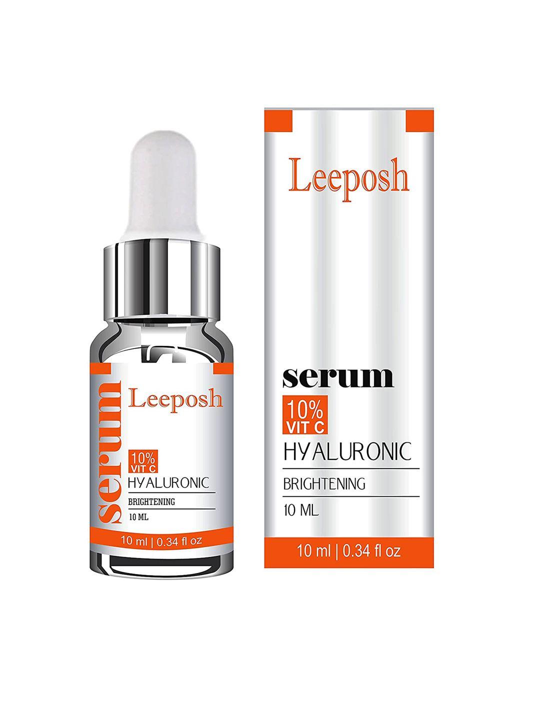 leeposh 10% vitamin c & hyaluronic brightening serum - 10 ml