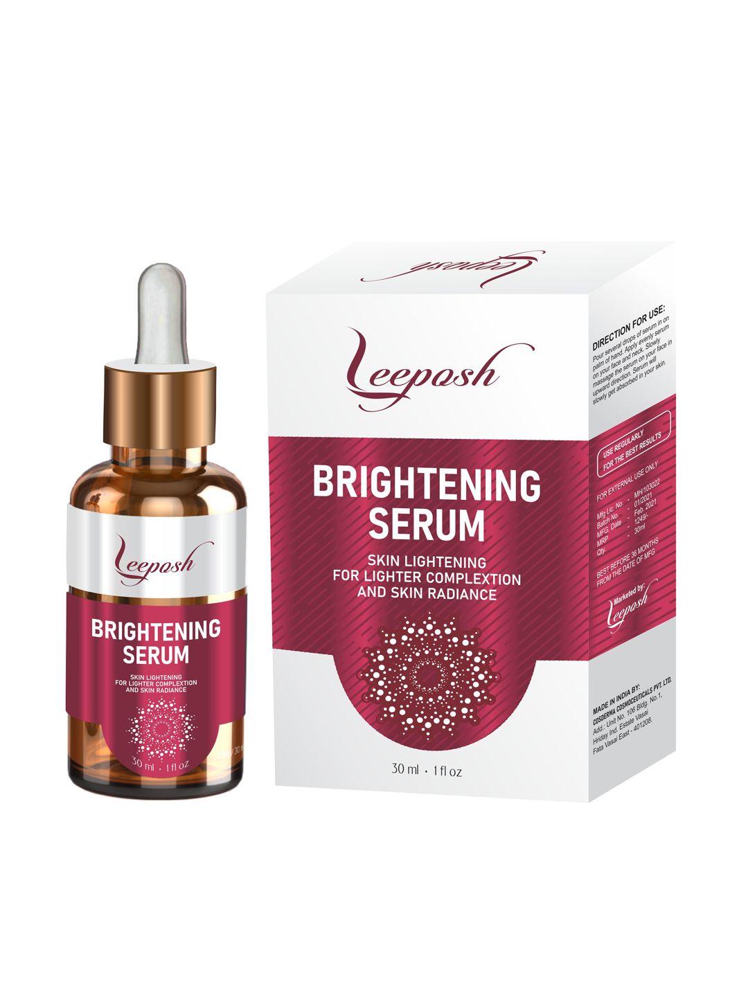 leeposh face brightening serum