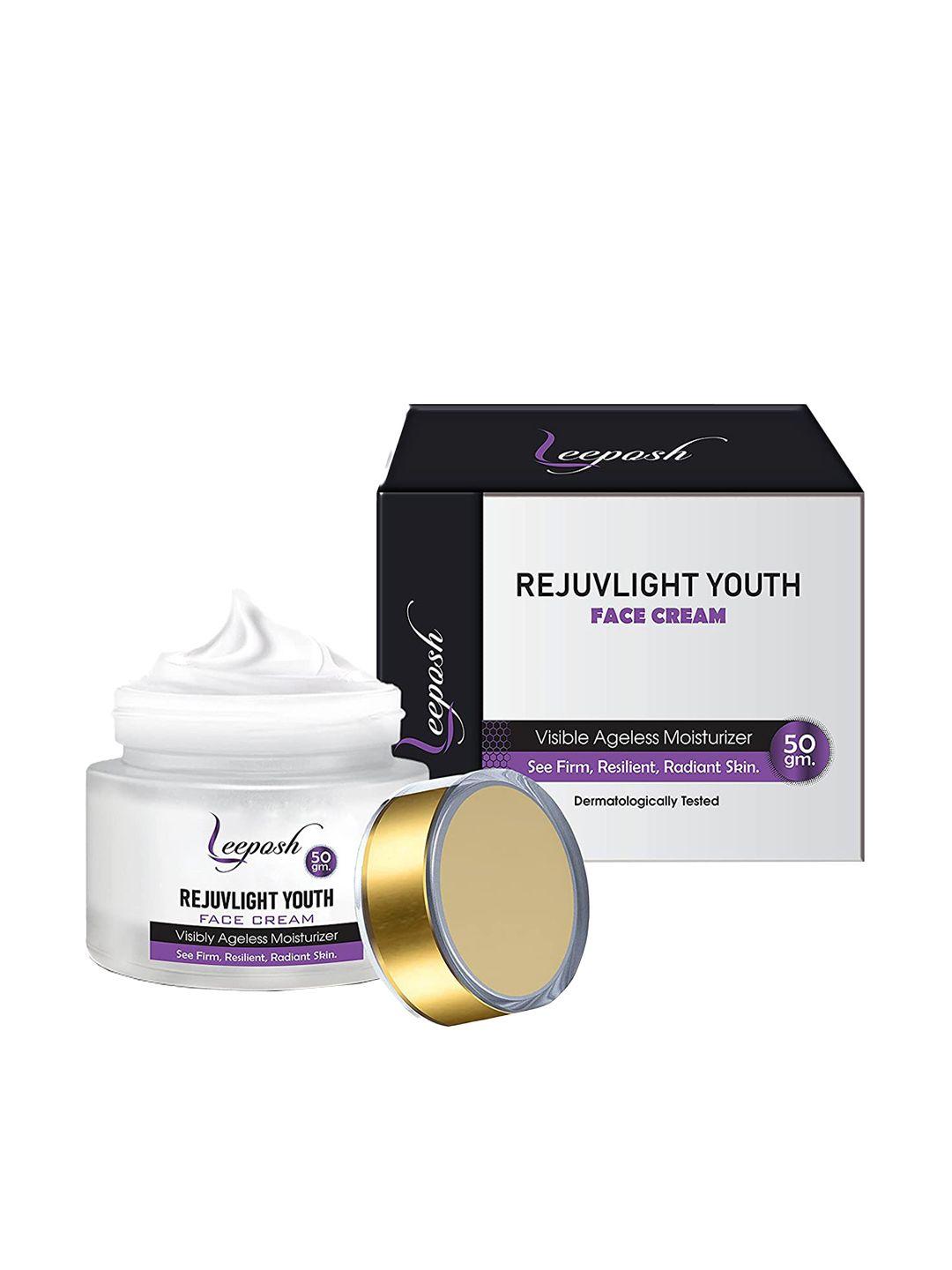 leeposh rejuvlight youth face visibly ageless moisturizer cream 50 g