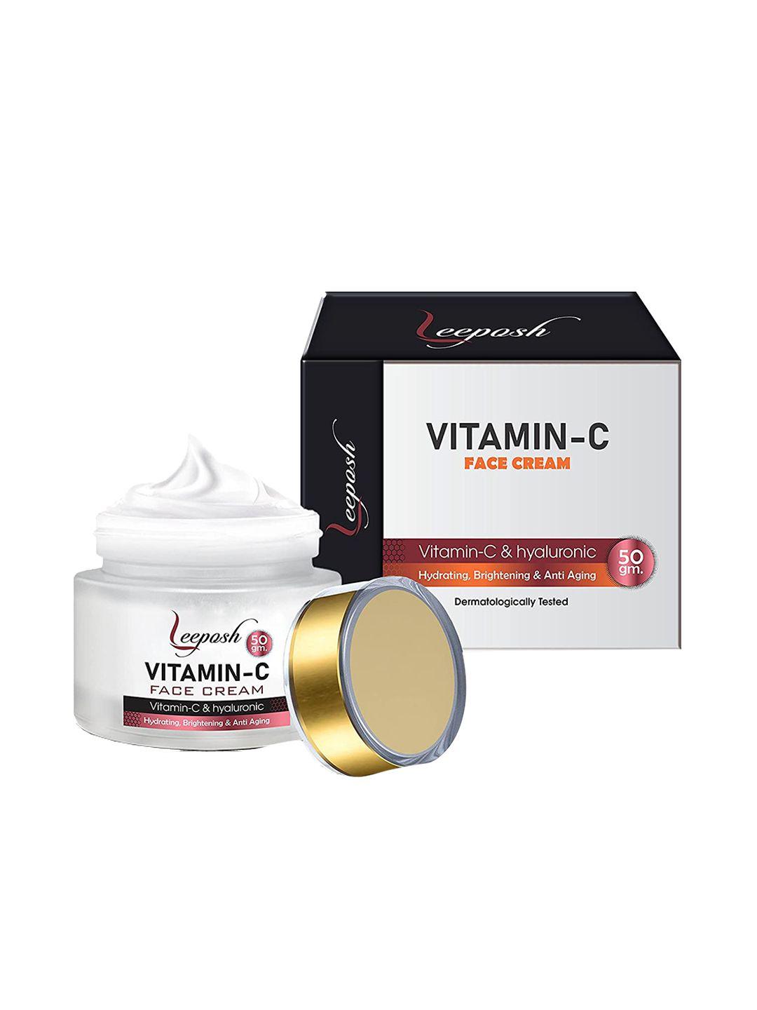 leeposh vitamin c & hyaluronic acid face cream 50 g