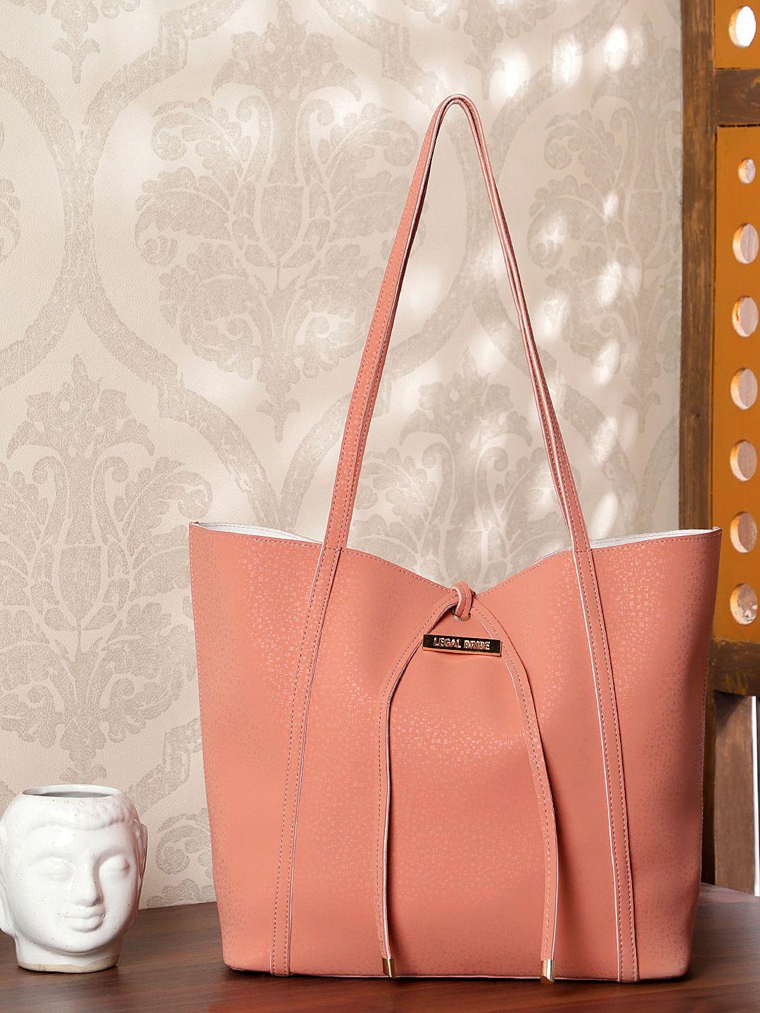 legal bribe textured structured tote bag