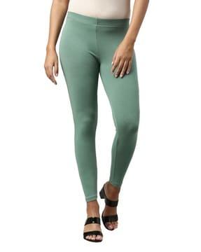 leggings with elasticated waistband