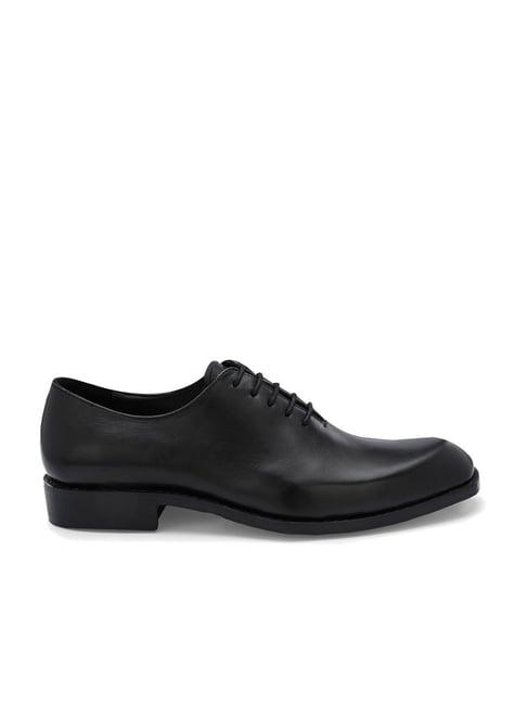 legwork men's black oxford shoes