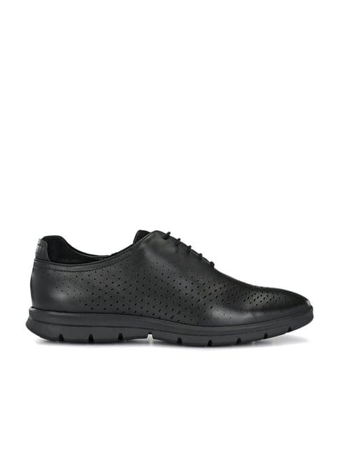 legwork men's black oxford shoes